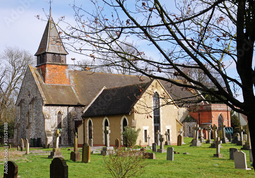An English Village Church and Belfry