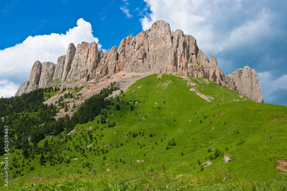 Obraz premium Beautiful Caucasian mountains