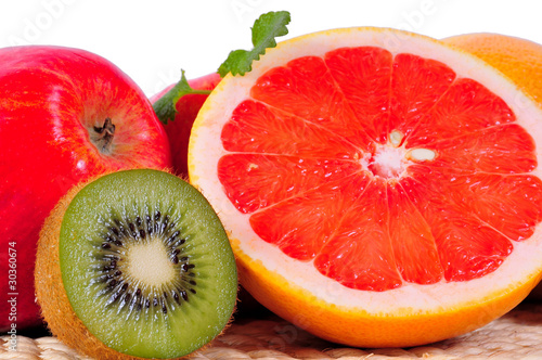 grapefruit Obst Vitamine Kiwi