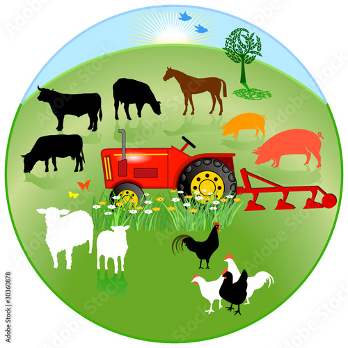 Landwirtschaft-Zeichen
