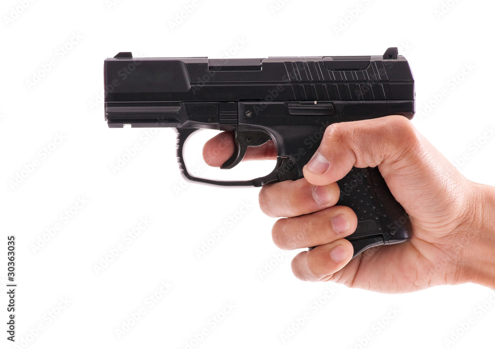 Using a Hand Gun Using a Hand Gun