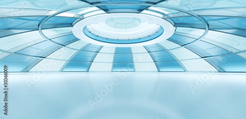 Canvas Print Conceptual future style interior