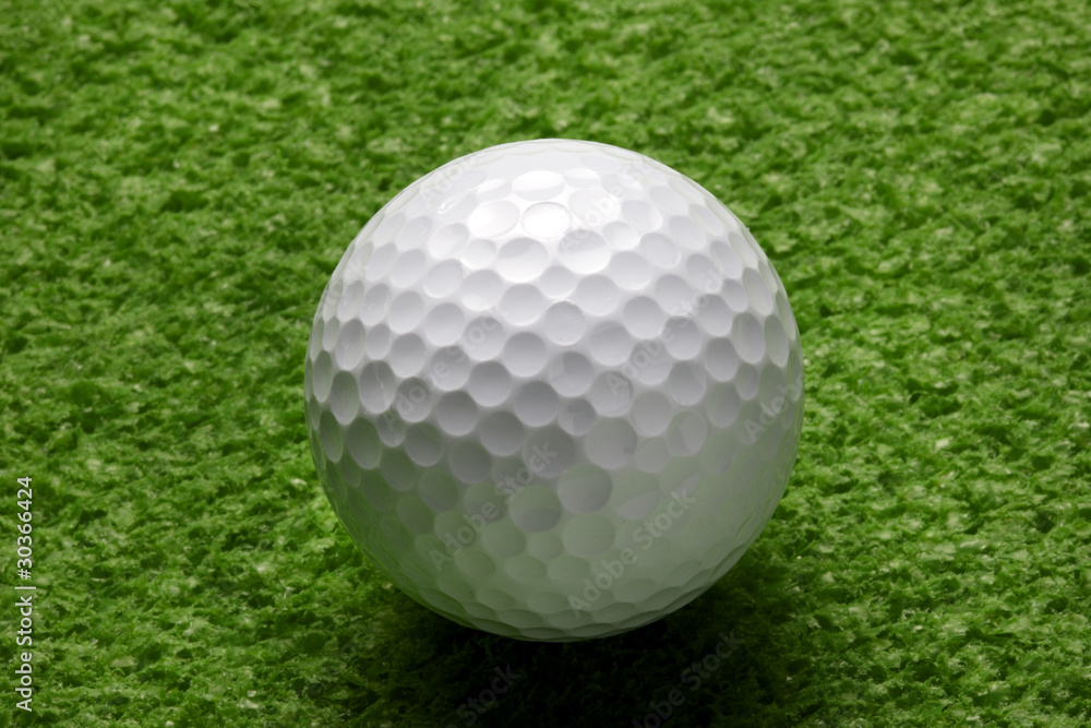 Obraz premium Golf ball closeup