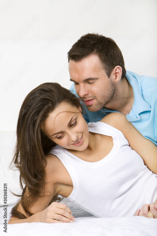 Loving young couple Loving young couple