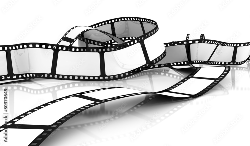 Naklejka premium Blank Film