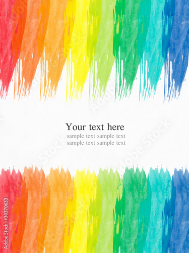 abstract water color frame background