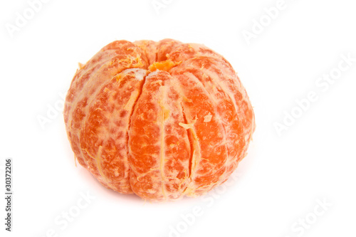 Pealed mandarin orange