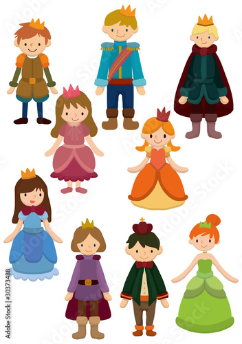 cartoon Prince and Princess icon