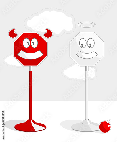 Signs of good-evil