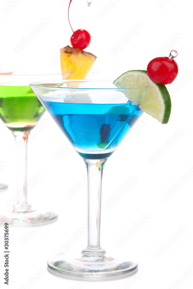 Top Martini Cocktail drinks composition Top Martini Cocktail drinks composition