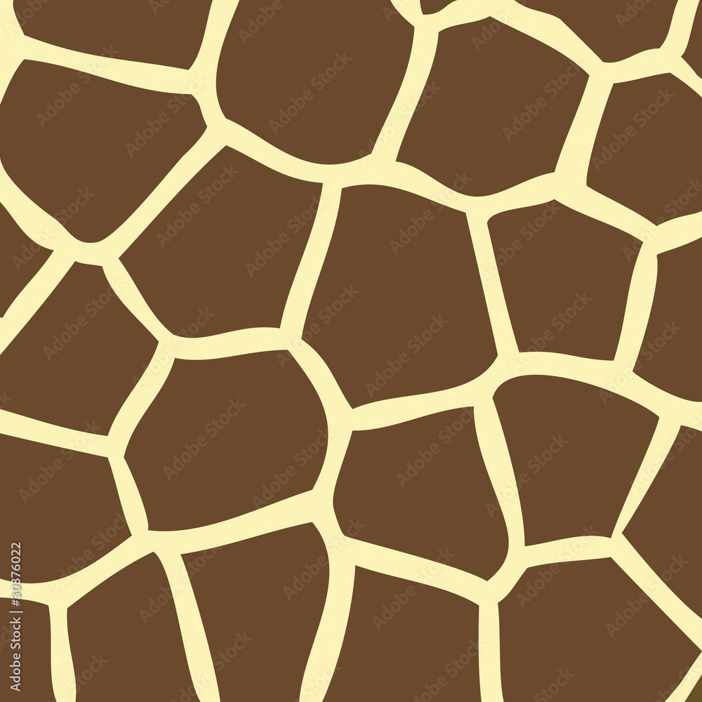 Muster Giraffe Stock-Vektorgrafik | Adobe Stock