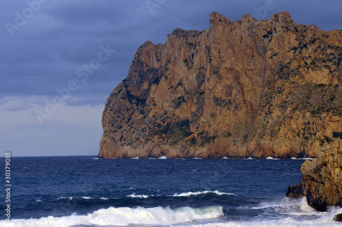 Blue Mallorca sea photo