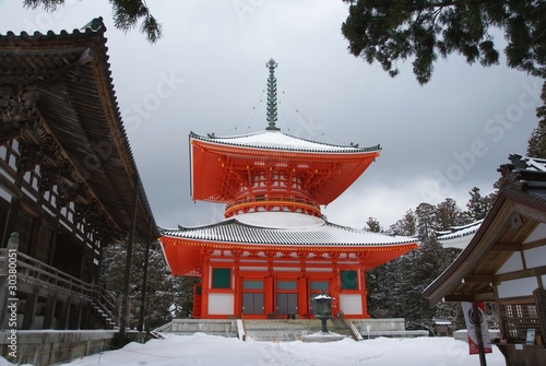 Pagoda in Koyasan, Japan