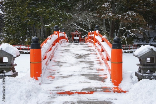 高野山　木造橋