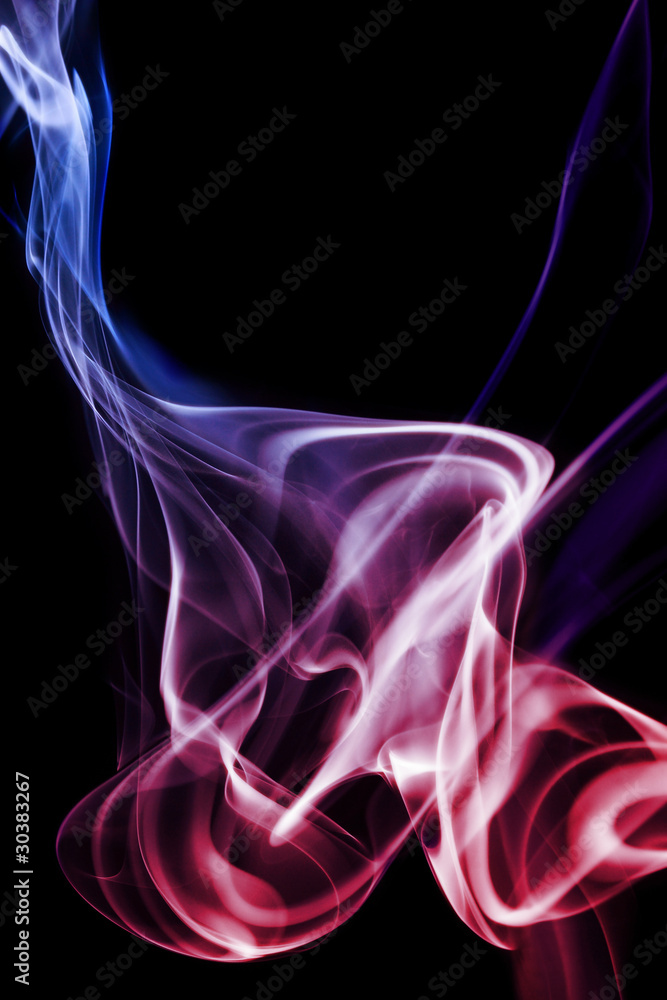 Abstract smoke on black background Abstract smoke on black background