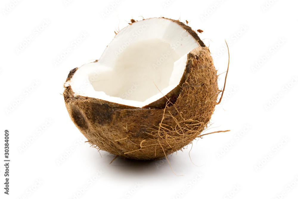 Coconut isolated on white Coconut isolated on white