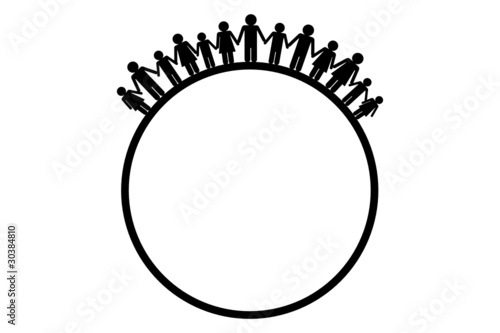 Menschenkette global