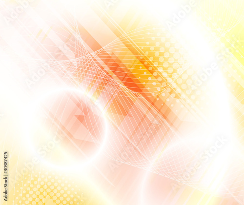 Abstract yellow background