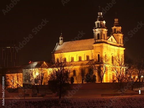 Obraz na płótnie Vilnius arkangel church w salonie