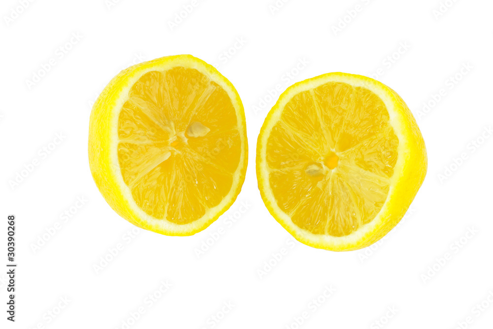 Lemon in Halves