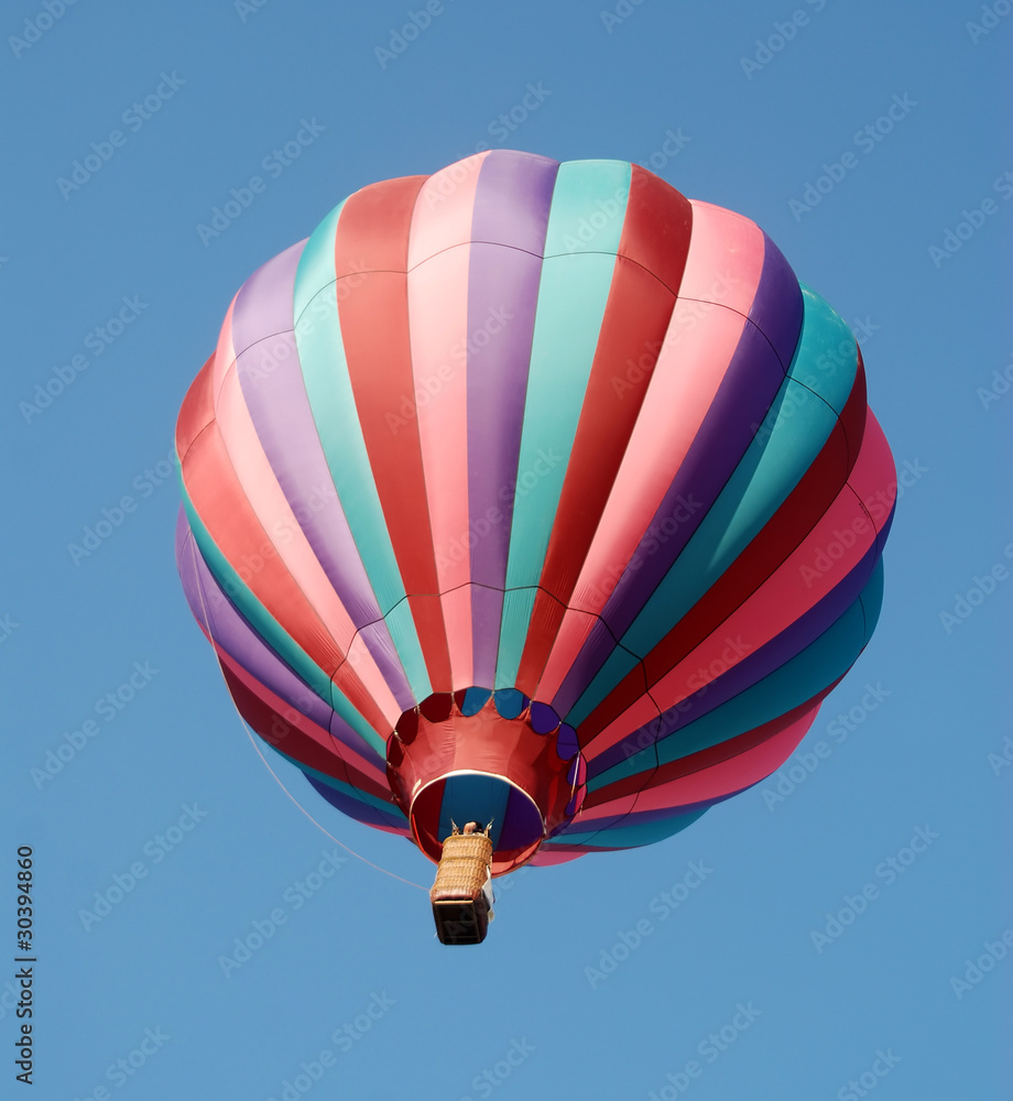 Fototapeta premium Colorful hot air balloon