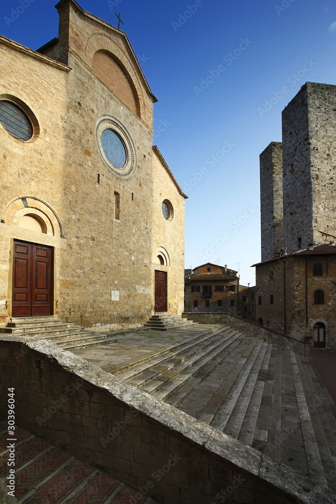 San Giminiano, the Dome and the Salvucci Towers