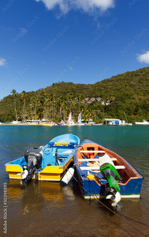 Colorful Fishing Boats