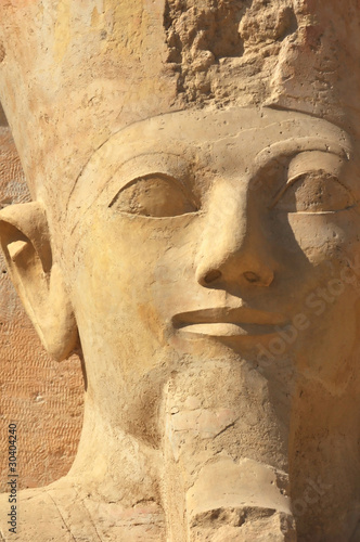 The face of Queen Hatshepsut