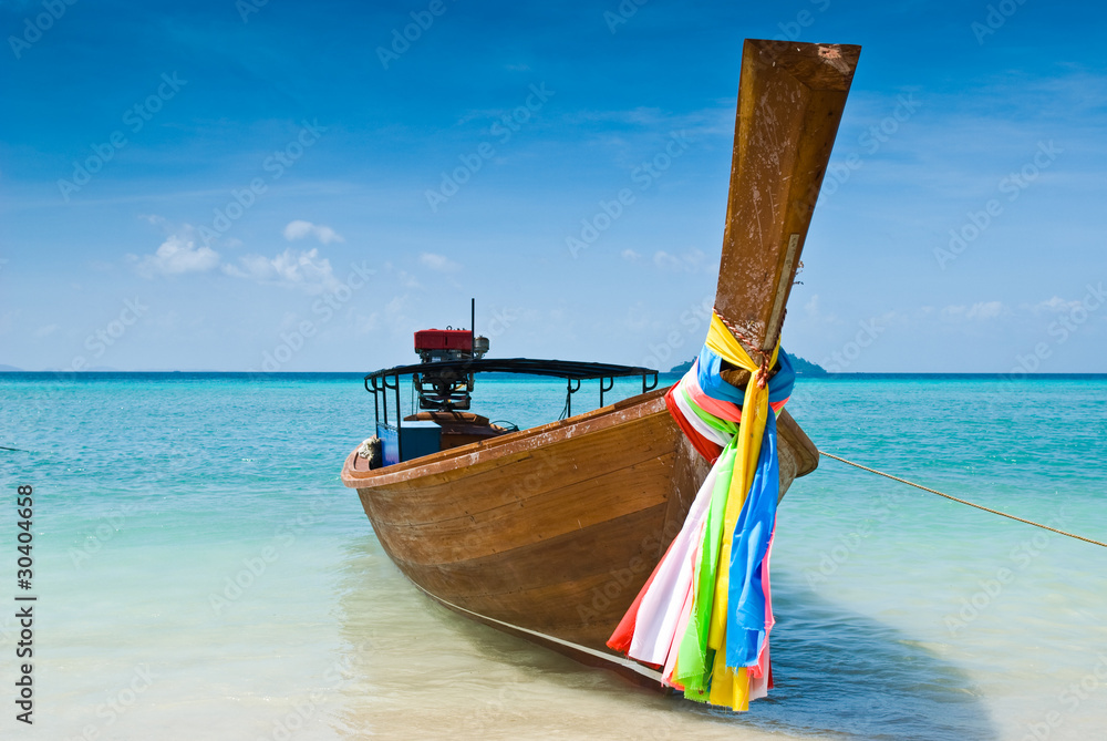 Long tailed boat in Thailand