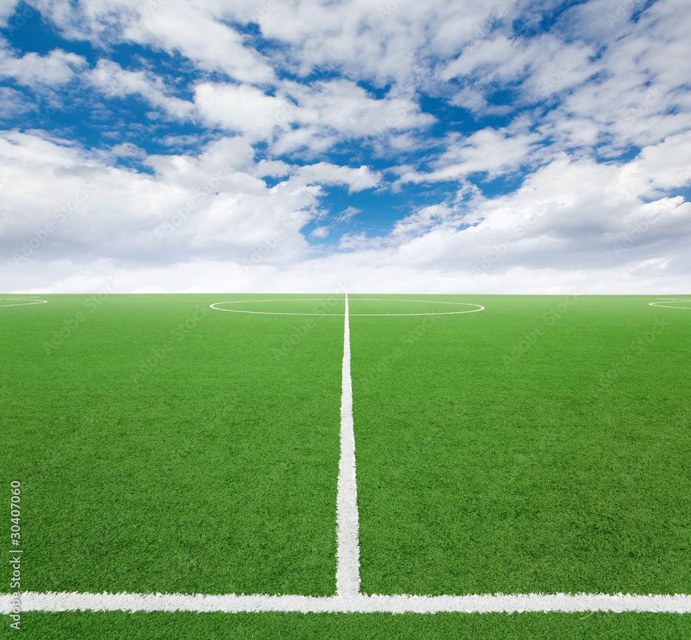 Obraz premium Football ground