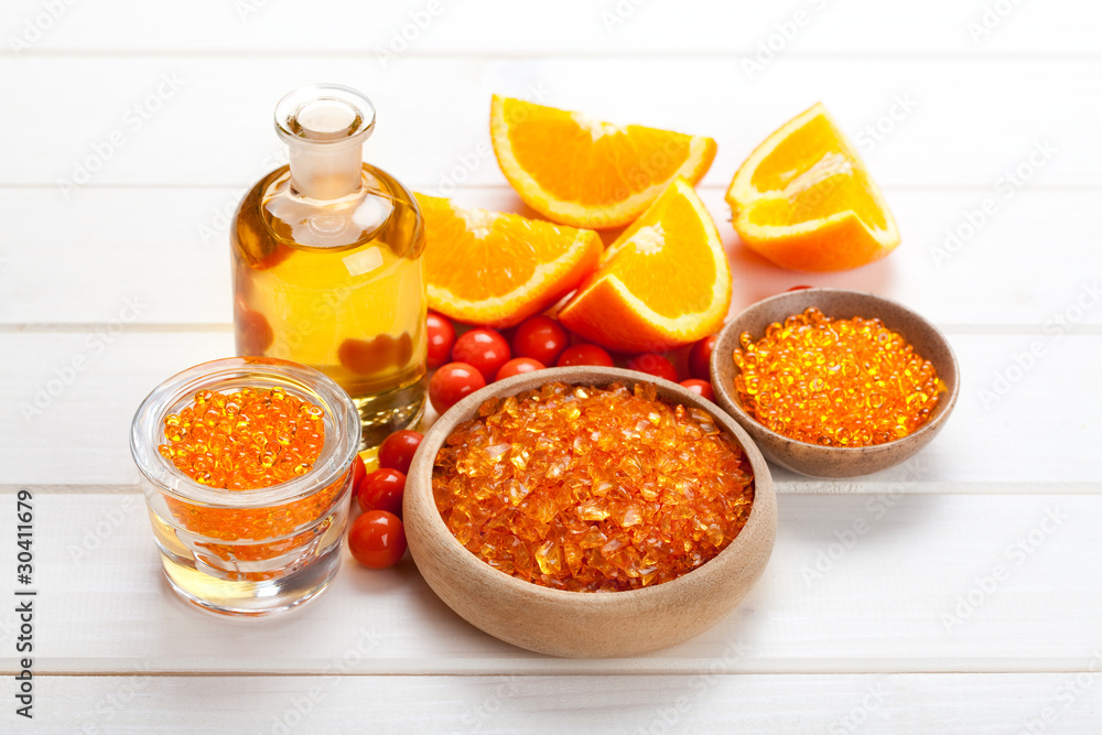 Spa essentials - orange aromatherapy Spa essentials - orange aromatherapy