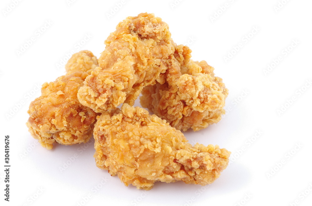 morceaux de poulet frit morceaux de poulet frit