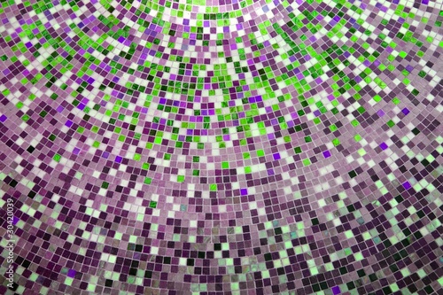 ceramic glass colorful tiles mosaic composition