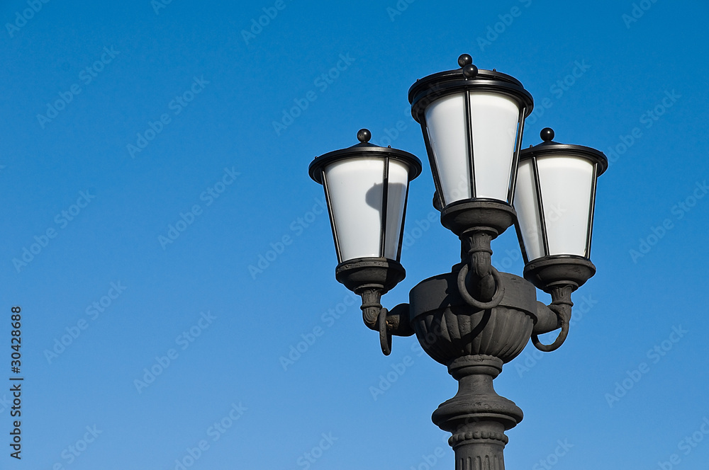 Street lamp.