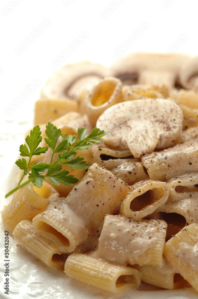 Pasta with mushrooms Pasta with mushrooms