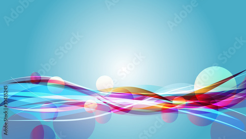 Blue abstract background