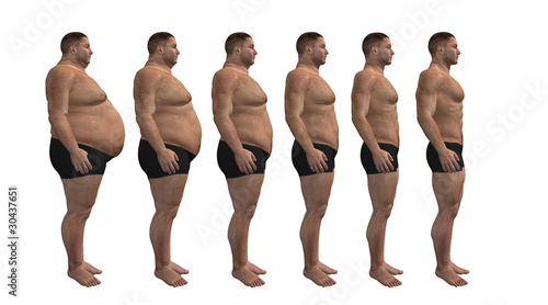 Man diets, fitness design