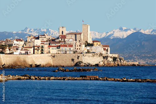 Antibes, old town, French Riviera photo