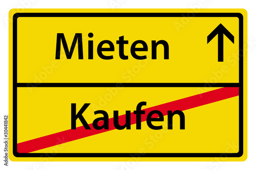 Mieten anstatt Kaufen