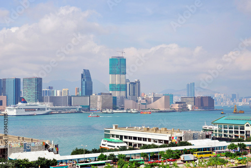 China, Hong Kong Kowloon waterfront buildings © claudiozacc
