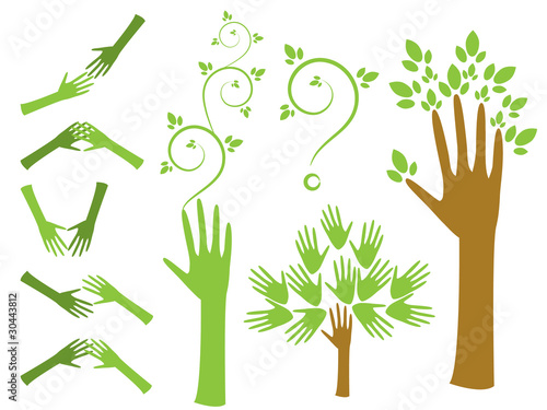 Hands logo