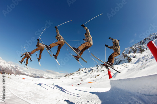 freestyle, ski acrobatique photo