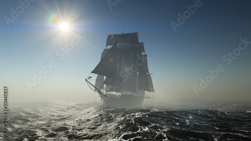 Sailing ship photo