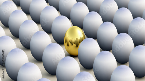 Bilde på lerret Non Conforming Easter Egg