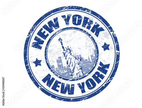 New York stamp