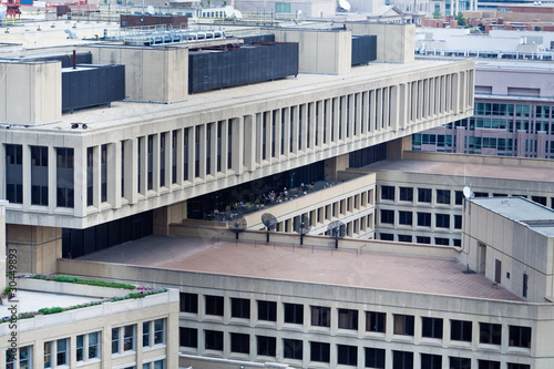 J Edgar Hoover FBI Building Above Washington DC photo
