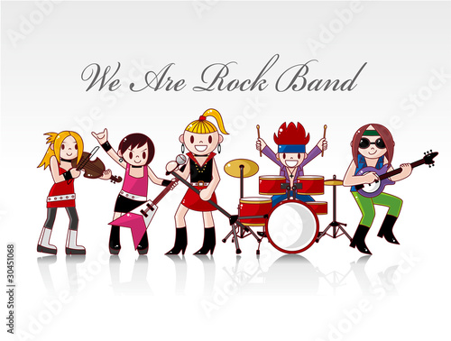 rock band card