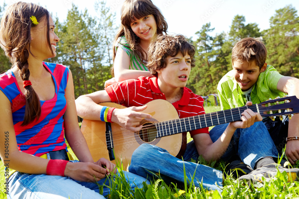 Fototapeta premium Musical entertainment