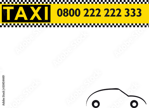 Taxi Taxi - Business Card Template