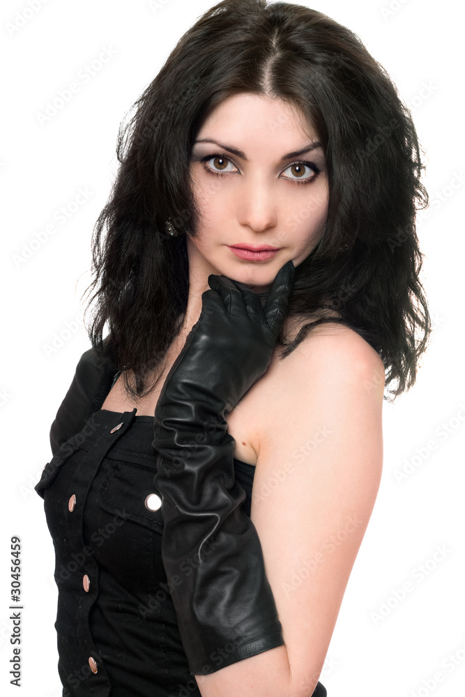 Portrait of beautiful young woman Portrait of beautiful young woman